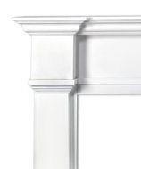 Pearl Mantels 550-56 Richmond Paint Grade Fireplace Mantel, Interior Opening 56-inch Wide by 42-inch High N3