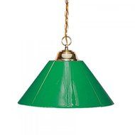 Z-Lite 152BN-131BLUE 3 Light Billiard with Metal Material, Blue, Shade Finish by Z-Lite