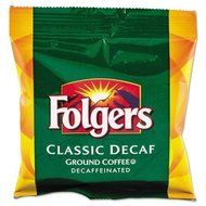 Folgers - Ground Coffee, Fraction Pack, Classic Roast Decaf, 1.5oz, 42/Carton 06433 (DMi CT