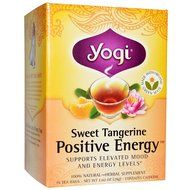 Yogi Tea Bags, Sweet Tangerine for Positive Energy, 16 Count