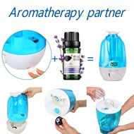 Ultrasonic Cool Mist Humidifier-Aromatherapy Essential Oil Diffuser -Whisper Quiet with LED Nightlight - 4L High... N3