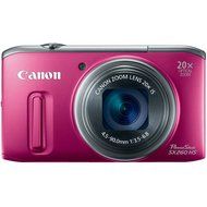 Canon PowerShot SX260 HS 12.1 MP CMOS Digital Camera with 20x Image Stabilized Zoom 25mm Wide-Angle Optical Lens...