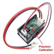 RioRand 0.56" 2-wires Amperemeter DC Digital Electric Meter 0 to 100A Ampere Ammeter LED Tester Blue+Shunt