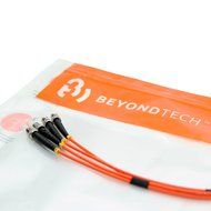 LC to LC Fiber Patch Cable Multimode Duplex - 20m (65ft) - 62.5/125 OM1 - Beyondtech PureOptics Series N2