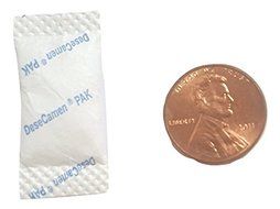 1/2 ( .5 ) Gram Tyvek Silica Gel Packets - 200 Packs - Camen Desecamen
