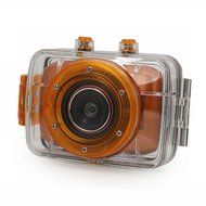 niceEshop(TM) Portable Outdoor Sport HD Camera Dashboard Dash Mini Video Camera (Gold)