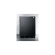Summit CT663B Freestanding Counter Height Refrigerator-Freezer for Residential Use, Cycle Defrost with Deluxe...