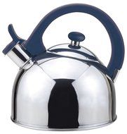 Magefesa 2.1-Quart Acacia Stainless Steel Tea Kettle, Blue