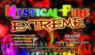 Mystical Fire Campfire Fireplace Colorant 0.882 oz Packets 12 Pack N7