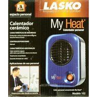 200 Watts Energy MyHeat Personal Mini Ceramic Heater, Overheat Protection, V-0 Safety Plastic, Blue N2