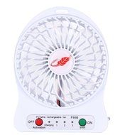 USB Mini Fan, Gongtian TM Portable 4 Inch USB Fan Powered by Rechargeable Battery with 3-Level Speed for Outdoor... N6