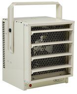 NewAir G73 Hardwired Electric Garage Heater, 17060 BTUs, Ivory N9