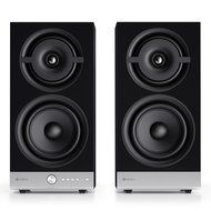 Raumfeld Stereo M Wireless Streaming Bookshelf Speakers (Pair, White) N2