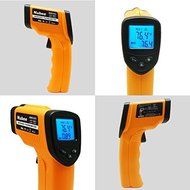 Laser LCD Digital IR Infrared Thermometer Temperature Meter Gun Point -50~330 Degree Non-Contact Thermometer,... N3