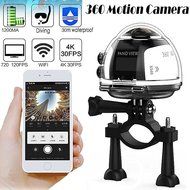 360 Degree Camera,WiFi 4K 3D VR Action Sports Panoramic Camera,TURNMEON 16MP HD 30fps Waterproof 230&deg; Large Lens... N3