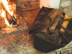 Esschert Design W5210 Log Sack - Bay Color N2