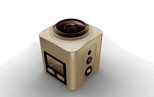 Greatever Ultra HD 4K 30fps 16M 360&iexcl;&atilde; Experience Video Panoramic Camera Waterproof Action Cam 3D VR Camera 220... N4