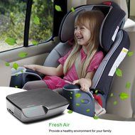 WSTA Healthy Car Air Purifier,Car Air Freshener and Ionic Air Purifier with True Hepa ,Ozone Air Purifier Remove... N13