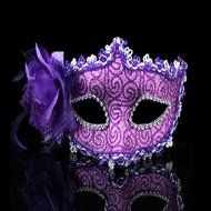 KAKA(TM) Mask Costume Cosplay Ball Dancing Party [Halloween] Princess Masks Facial Masquerade Glitter - Grace...