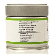 Geido Matcha Green Tea Powder - Natural, Organic, Best Taste - Packed with Antioxidants To Help Boost Alertness... N7