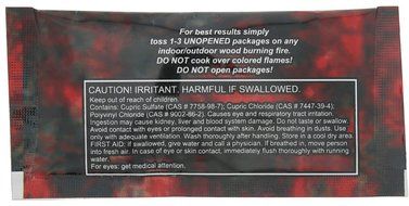 Mystical Fire Campfire Fireplace Colorant 0.882 oz Packets 12 Pack N10