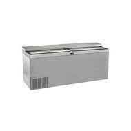 Krowne BC72-SS - 72" Stainless Steel Slide Top Bottle Cooler