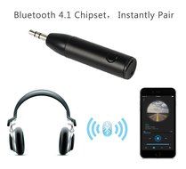 ESYNIC Bluetooth Receiver Adapter Mini Wireless Bluetooth 4.1 Car Kit 3.5mm Music AUX Audio Adaptor Hands-free... N4