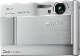 Sony Cybershot DSC-T10 7.2MP Digital Camera with 3x Optical Steady Shot Zoom (Silver)
