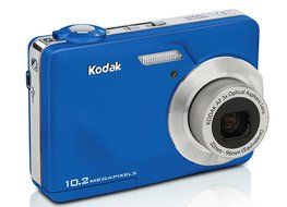 Kodak EasyShare C180 10.2MP Digital Camera with 3x Optical Zoom and 2.4 inch LCD - Red N8