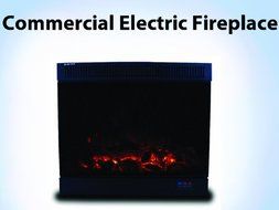New Insert Style 1500W/750W Electric Fireplace Space Heater 1500 Watts w/Remote