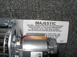 Majestic, Vermont Castings, Monessen, CFM FACTORY OEM Fireplace Fan Kit FK24 N5
