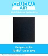 Idylis B Carbon Filter, Compared to Part # IAF-H-100B, 302656, Designed &amp; Engineered By Crucial Vacuum