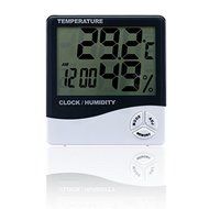 Jekewin Digital Hygrometer Indoor Humidity Meter and Alarm Clock and Temperature Monitor Thermometer Accurate... N4
