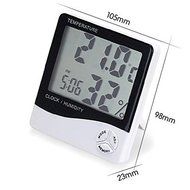 Jekewin Digital Hygrometer Indoor Humidity Meter and Alarm Clock and Temperature Monitor Thermometer Accurate... N5