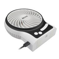 iKKEGOL Mini Portable Wireless Rechargeable Super Strong Wind Desk Fan W/ Rechargeable Battery - 3 Mode Wind Speed... N5