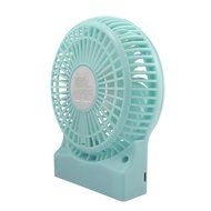 iKKEGOL Mini Portable Wireless Rechargeable Super Strong Wind Desk Fan W/ Rechargeable Battery - 3 Mode Wind Speed... N6