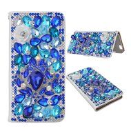 Note 5 Case, Galaxy Note 5 Case,Yaheeda Premium PU Leather [3D Metal Accessory ] Bling Diamond Crystal [Card Slot... N63