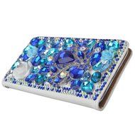 Note 5 Case, Galaxy Note 5 Case,Yaheeda Premium PU Leather [3D Metal Accessory ] Bling Diamond Crystal [Card Slot... N65
