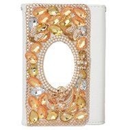 Note 5 Case, Galaxy Note 5 Case,Yaheeda Premium PU Leather [3D Metal Accessory ] Bling Diamond Crystal [Card Slot... N68