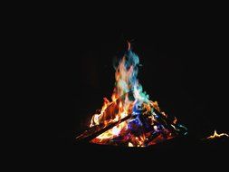 Magical Flames Vibrant &amp; Colorful Flames for Wood Burning Fires (25 Pack) N11
