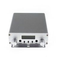 RioRand2W/15W FM Transmitter Stereo PLL Broadcast Radio Station 88-108MHz Silver