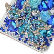 Note 5 Case, Galaxy Note 5 Case,Yaheeda Premium PU Leather [3D Metal Accessory ] Bling Diamond Crystal [Card Slot... N72