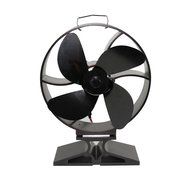 Neat834 Heat Powered Stove Fan, 4 Blades Round Wood Burning Stove Fan, High Airflow &amp; Silent Performance, Save... N6