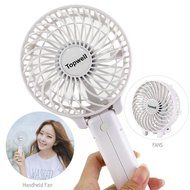 Topwell&reg; Rechargeable Fans Portable Handheld Fan Battery Operated Cooling Fan Electric Personal Fans Foldable... N20