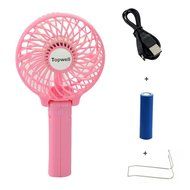 Topwell&reg; Rechargeable Fans Portable Handheld Fan Battery Operated Cooling Fan Electric Personal Fans Foldable... N22