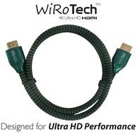 WiRoTech Green HDMI Cable 4K Ultra HD (6 Feet, Green) N20