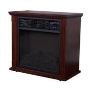 Sliverylake 1500w Embedded Insert Electric Quartz Infrared Fireplace Heater Flame Logs w/ Remote Control N4