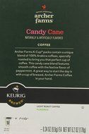 18 K-Cup Archer Farms Keurig Coffee Candy Cane, Light Roast, Pack of 1