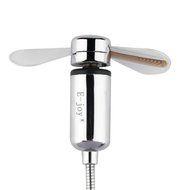 E-joy&reg; Mini USB Powered Flexible Gooseneck Fan LED Cooling Flashing USB Temperature Fan for PC Laptop Notebook... N12