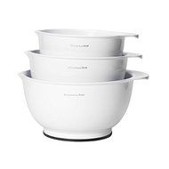 Kitchen Aid Classic White Mixing Bowls (Set of 3)